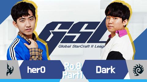 8강 4경기 김준호 vs 박령우 Part 1 2019 마운틴듀 GSL CODE S 시즌2 아프리카TV VOD