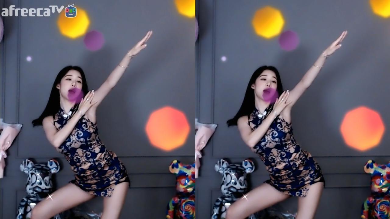 크레용팝엘린 섹시댄스 Sexy Dance 보랏빛 밤 아프리카TV VOD