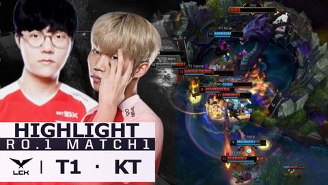 LoL_공식 - [T1 vs KT] 2021 LCK 서머 하이라이트 l 6월 30일
