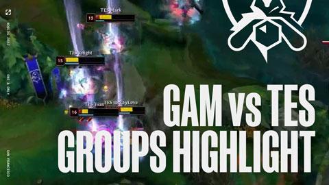 LoL_공식 - [GAM vs TES] 2022 LoL 월드 챔피언십 그룹 스테이지 D...