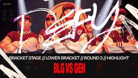 Blg Vs Gen Msi Bracket Stage Day L Tv Vod