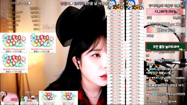 클립 Bj나은이에게 별풍선 1445개 선물 아프리카tv Vod 7588