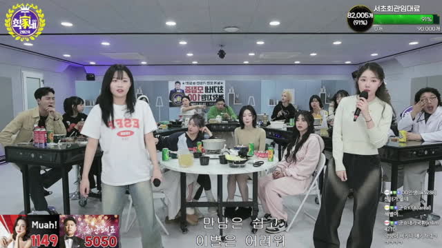 순지x이요 ㅡ 만남은 쉽고 이별은 어려워 아프리카tv Vod 