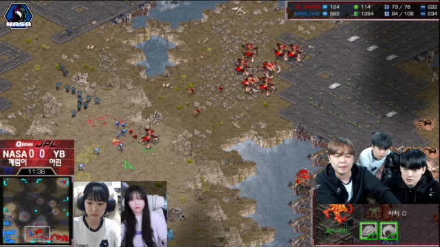 [클립][NASA] 큐센 JPL 미라클 기적쓰겠습니다 NASA VS YB (QSENN JPL Match 18 Game 1 ...