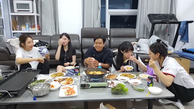 [캐치]이지상이좋아하는순위 : 1등이채이2등소유나3등박삐삐4등석숙희 /숙희:나집에갈게 | SOOP VOD