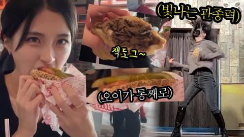 양팡♥ - 미국 맛집 찐시카고 핫도그 vs 한국 핫도그